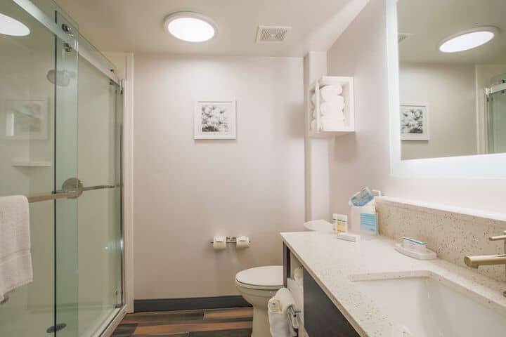 Bathroom shower