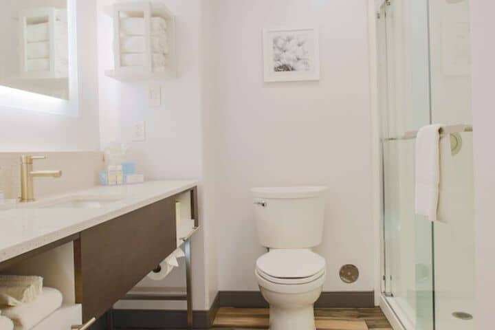 Bathroom shower