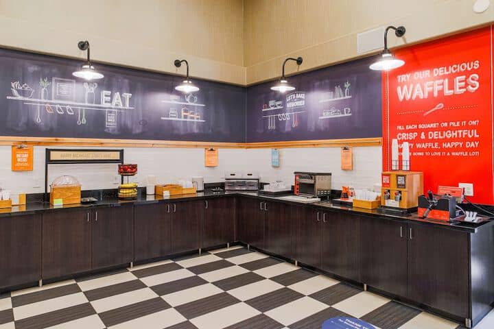 Breakfast area