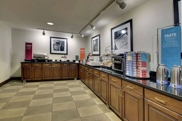 Breakfast buffet